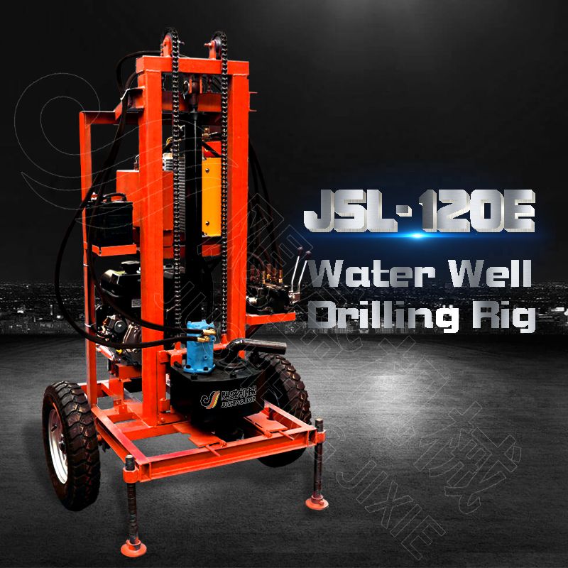 120-метровая установка для бурения бензиновых водяных скважин