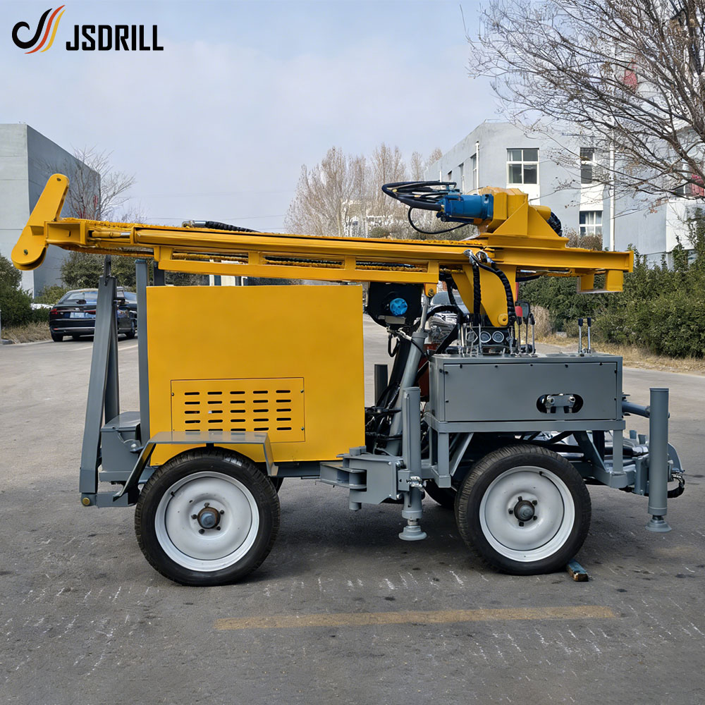 JST-300 Wheeled Drilling Rig Factory Photo
