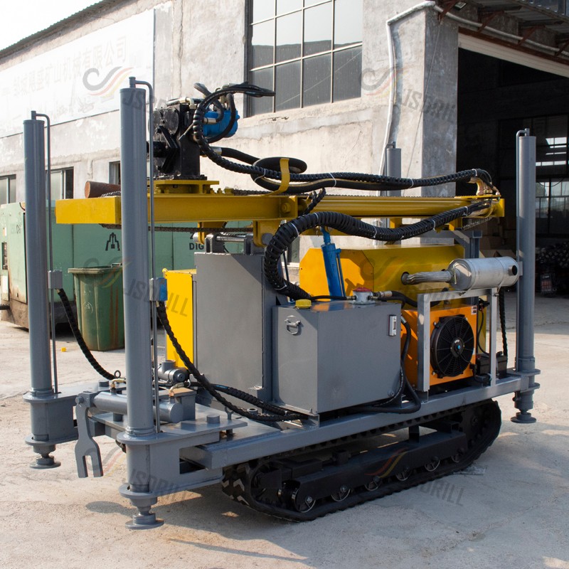 Plate-forme de forage de puits d'eau de 300 m