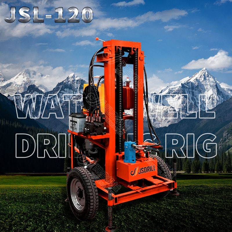 equipamento de perfuração de poço de água de 120m