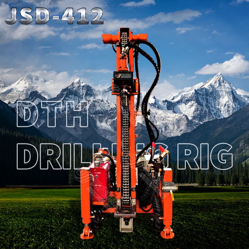 Perceuse électrique sur chenilles