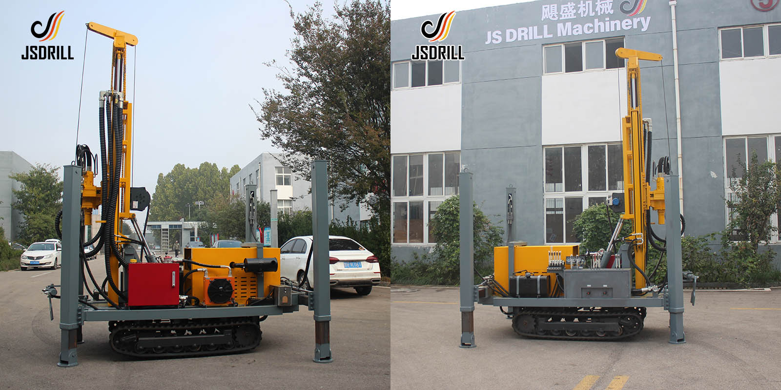 A nossa máquina de perfuração de poços A nossa máquina de perfuração de poços