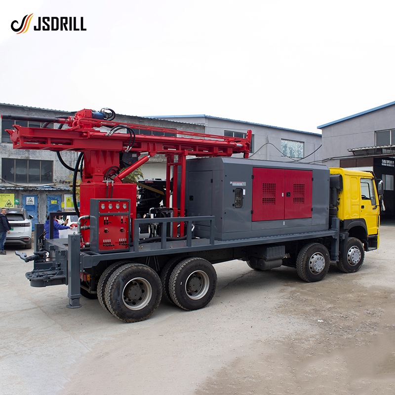 Equipamento de perfuração de poços de água