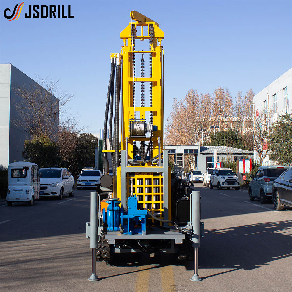 JSC-260T Portable Crawler Drilling Rig for Well Drilling