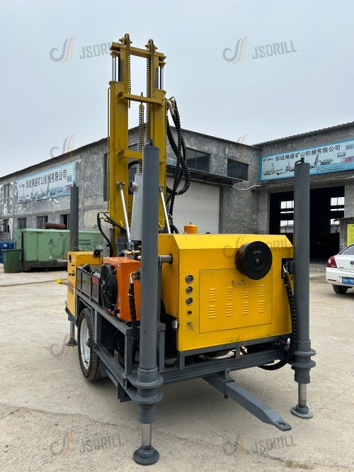 Plate-forme de forage de puits d'eau de 300 m