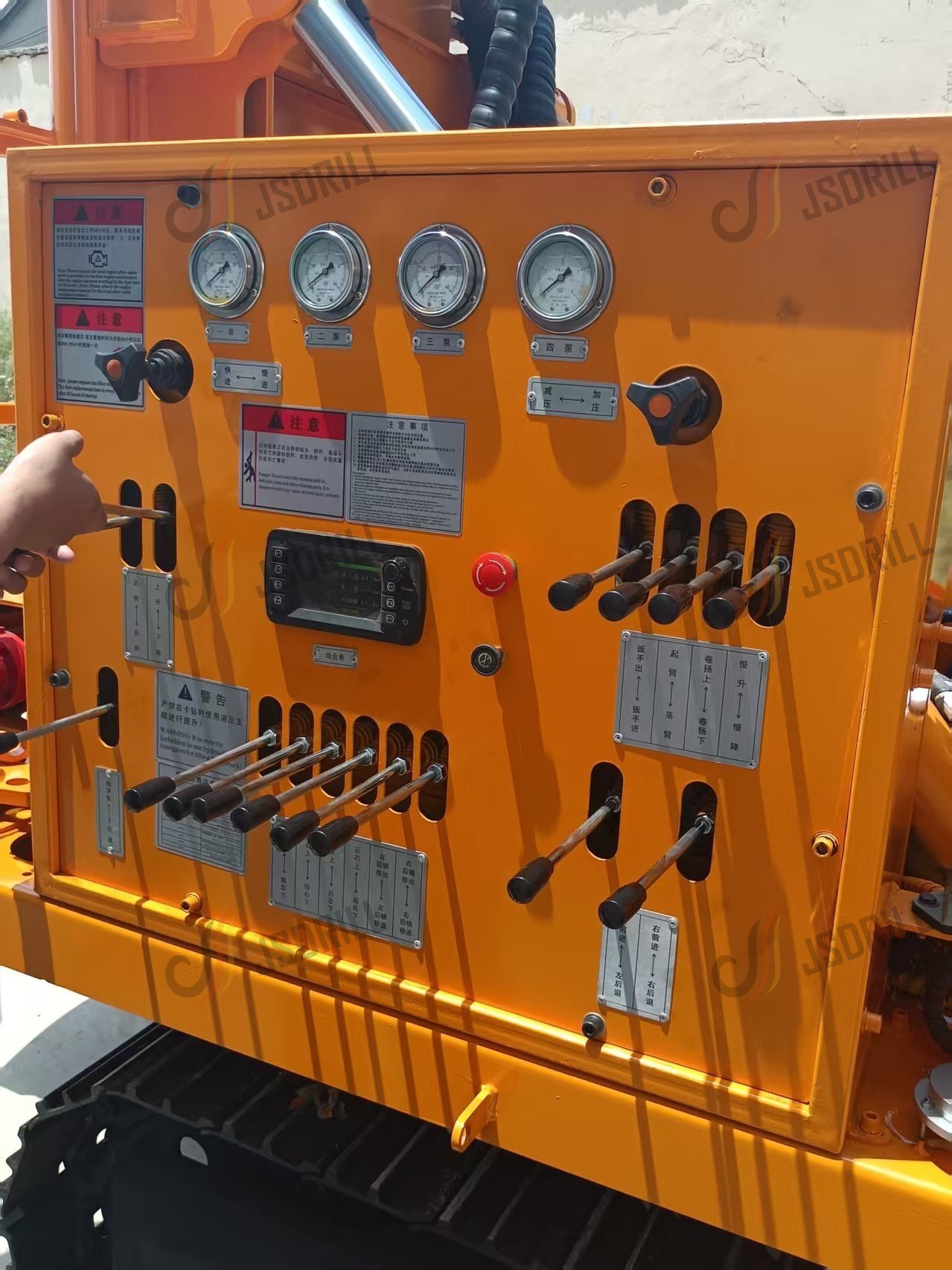 Equipamento de perfuração tipo tapete de 300 m