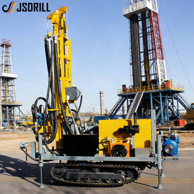 JSC-260T 260m Depth Crawler Water Well Drilling Machine
