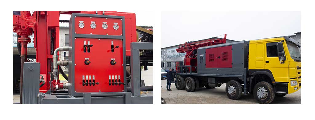 Equipamento de perfuração de poços de água