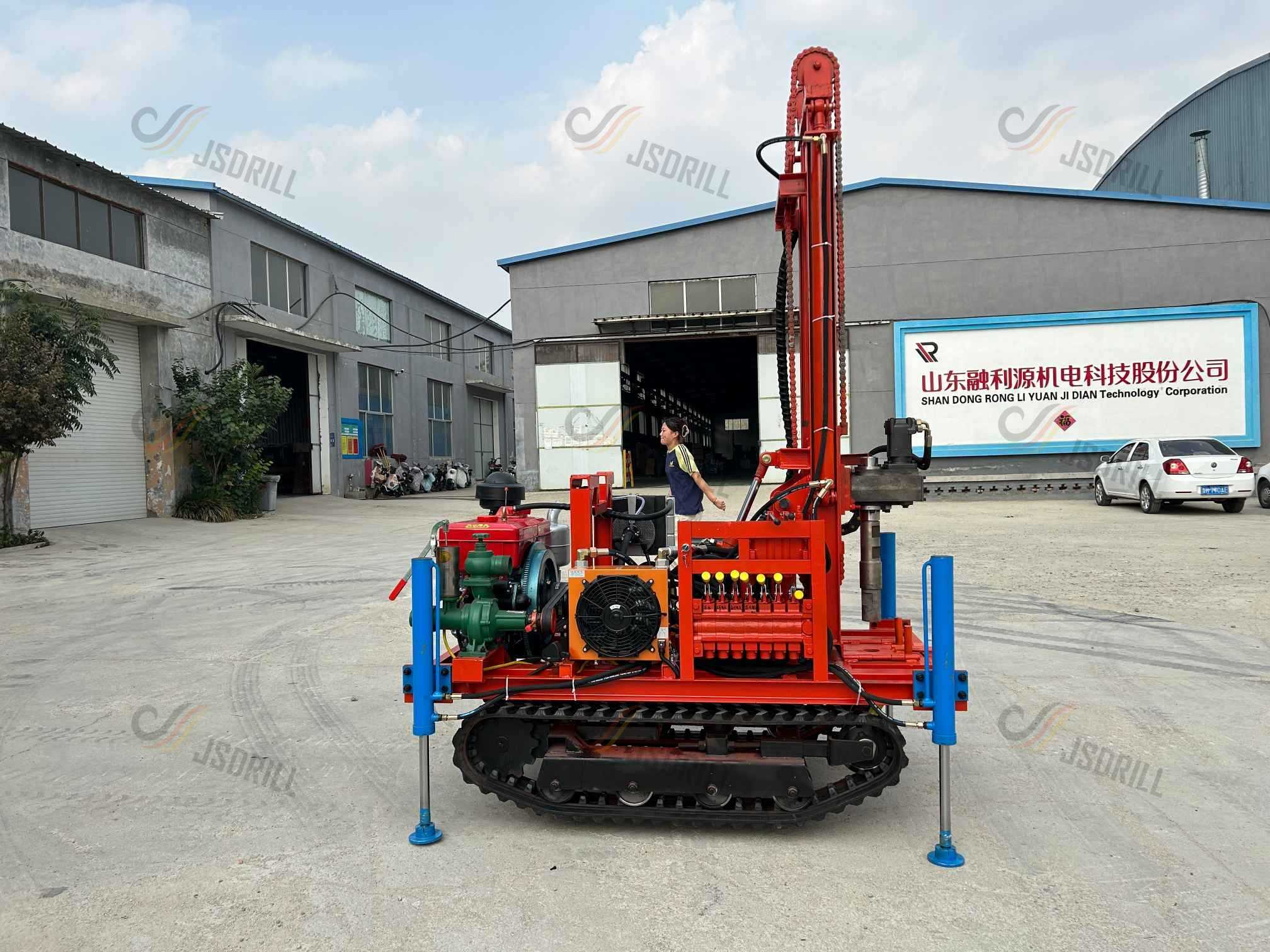 plate-forme de forage sur chenilles de 180 m et 200 m