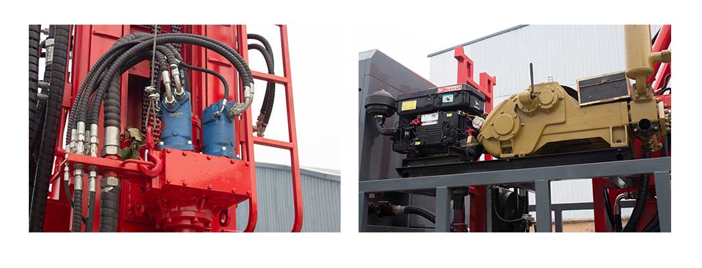 Equipamento de perfuração de poços de água