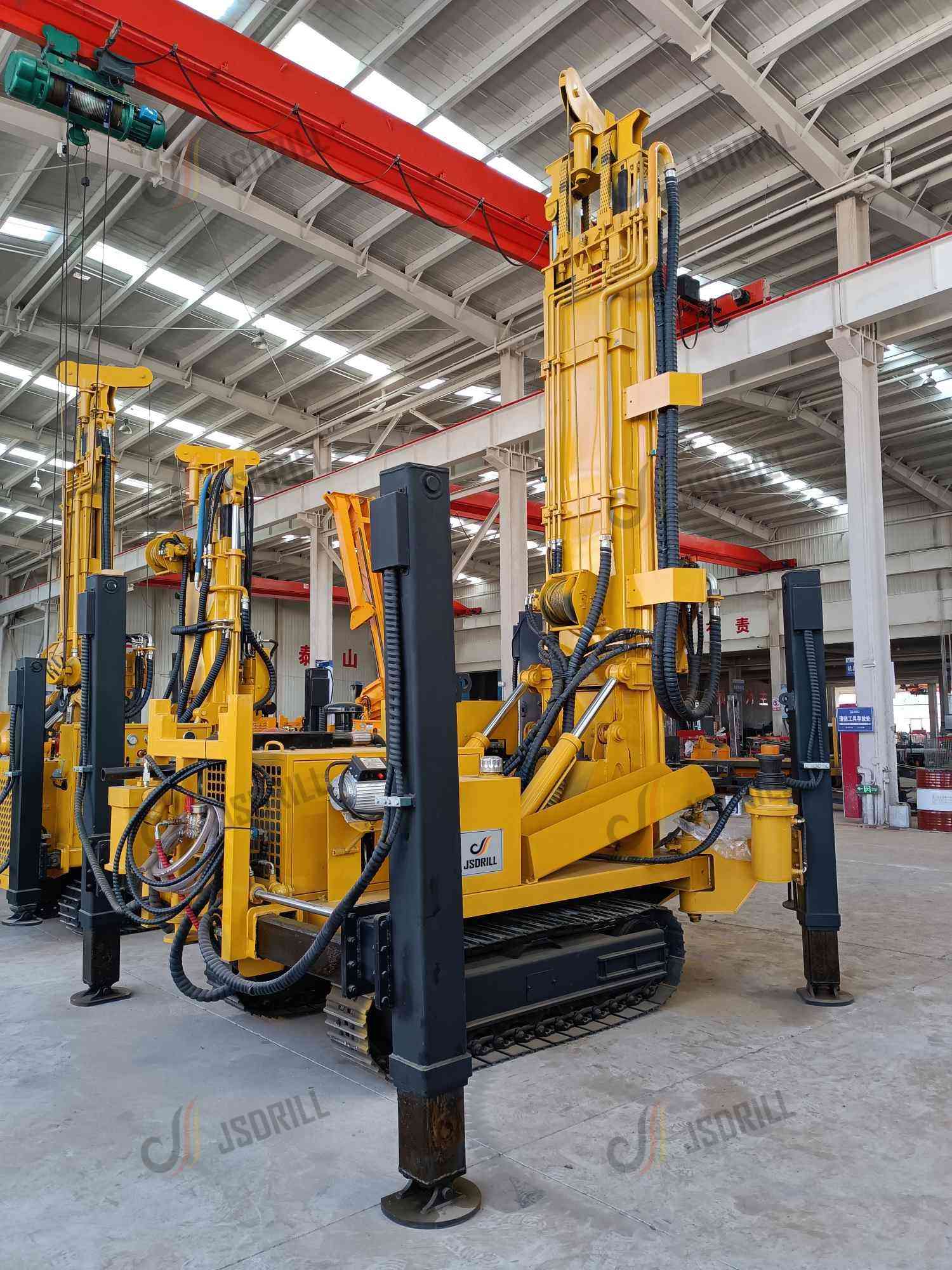 Equipamento de perfuração tipo tapete de 300 m