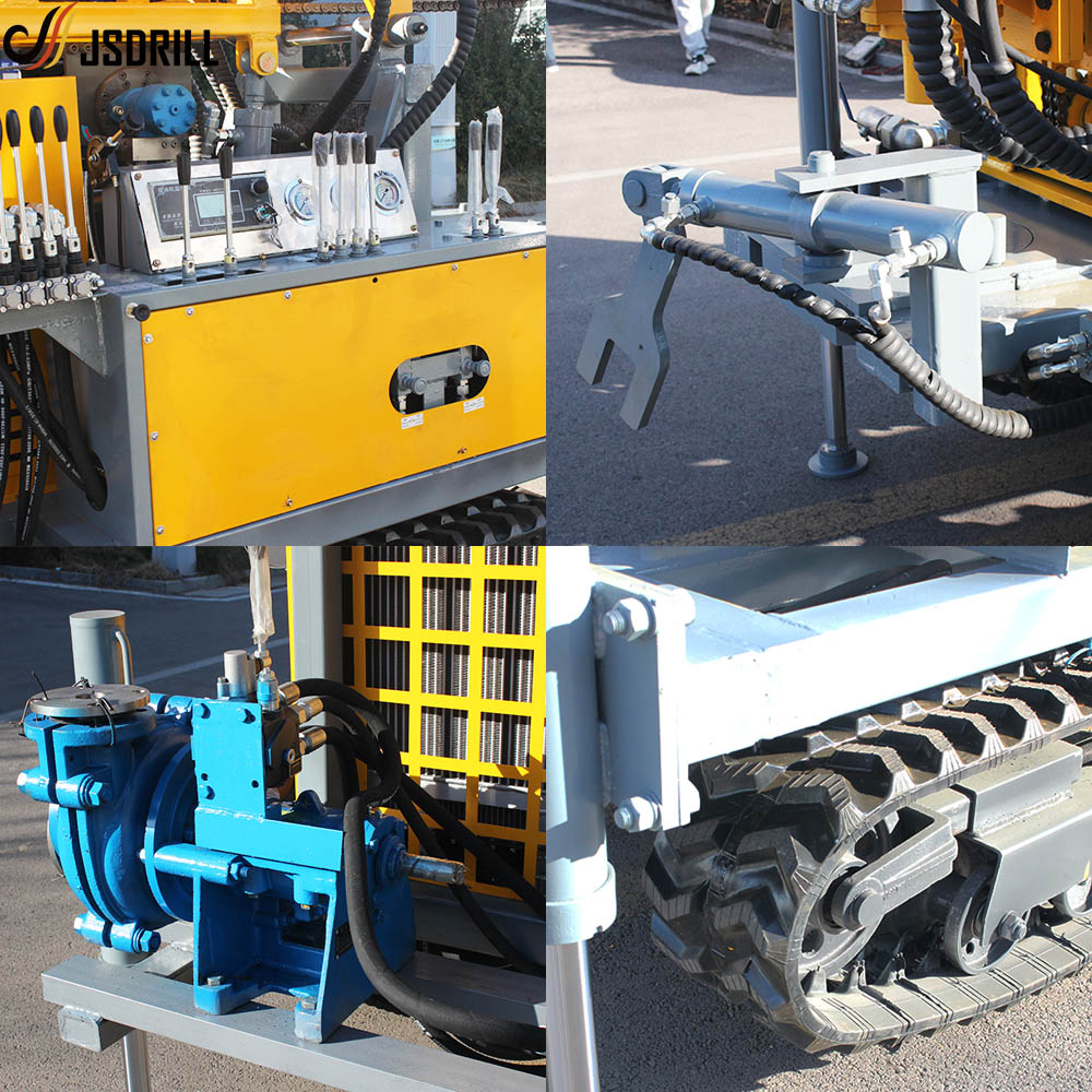 JSC-260T Crawler Drilling Rig Hydraulic System Details