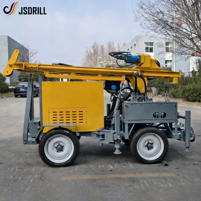JST-300 Wheeled Drilling Rig Factory Photo