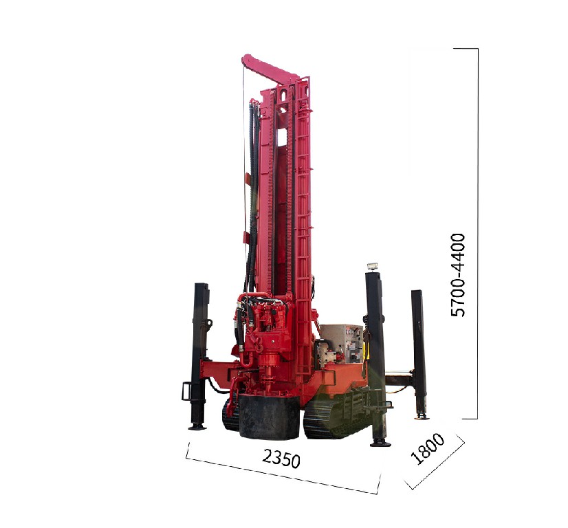 máquina de perfuração de poços