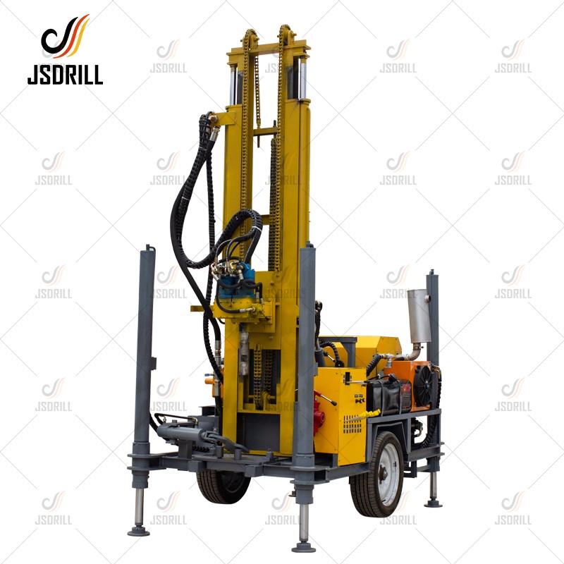 Plate-forme de forage de puits d'eau de 300 m