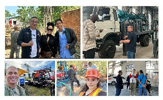 máquina de perfuração de poços