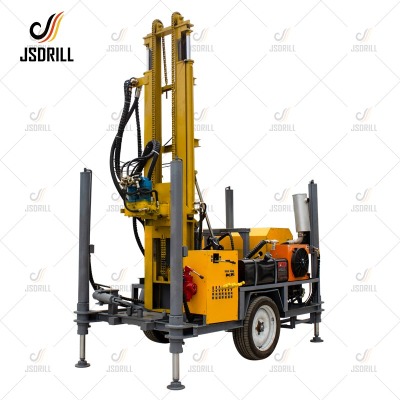 Plate-forme de forage de puits d'eau de 300 m