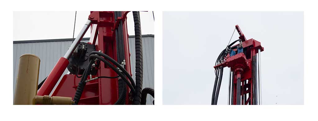 Equipamento de perfuração de poços de água