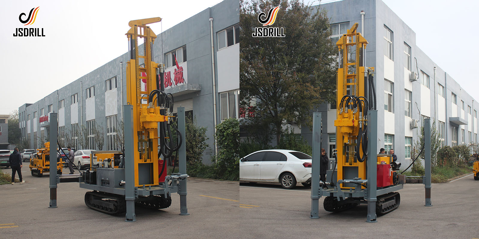 A nossa máquina de perfuração de poços A nossa máquina de perfuração de poços