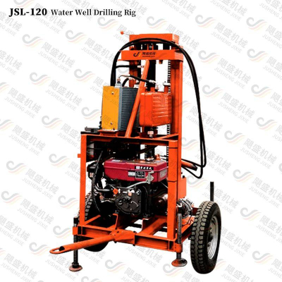 equipamento de perfuração de poço de água de 120m