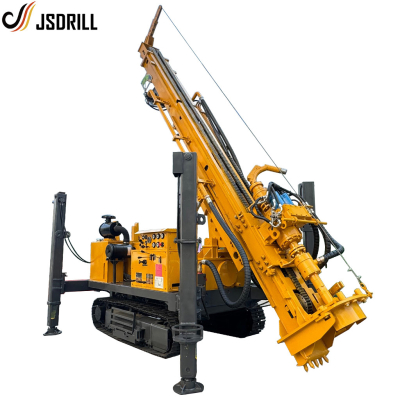 Foreuse à circulation inverse RC sur chenilles - Vue latérale